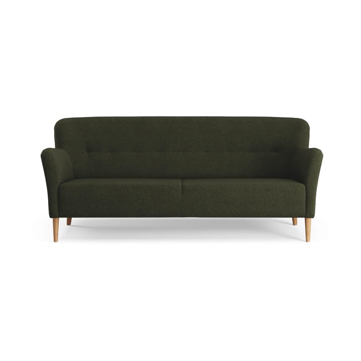 Nova sofa 3-seters 200 cm, Rami 6054 MørkeGreen-ek oljet Swedese