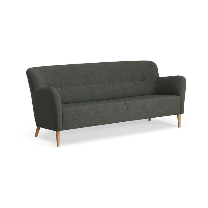 Nova sofa 3-seters 200 cm - Rami 6370 Green-eik oljet - Swedese