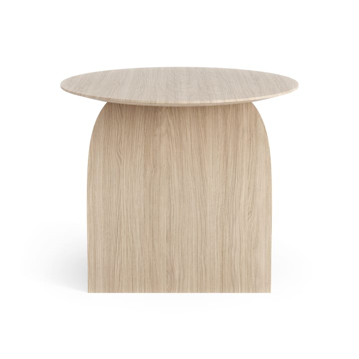Savoa bord H 50 cm, Hvitpigmentert eik Swedese