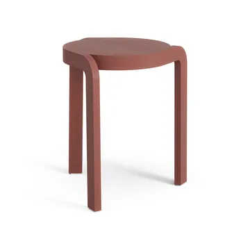 Spin rund krakk H44 cm - Ask-english red, Ø32x44 cm - Swedese