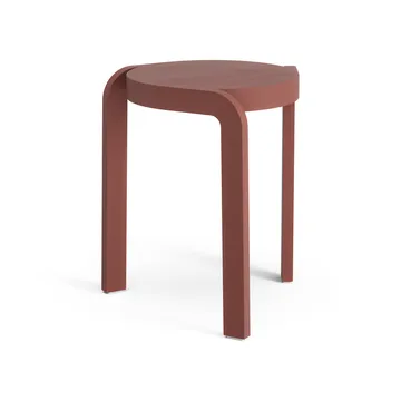 Spin rund krakk H44 cm - Ask-english red, Ø32x44 cm - Swedese
