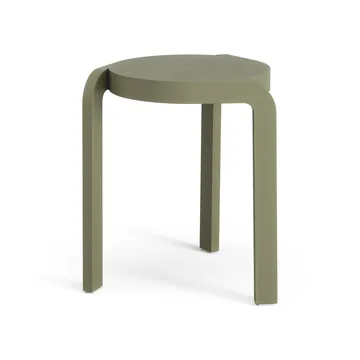 Spin rund krakk H44 cm - Ask-moss green, Ø32x44 cm - Swedese