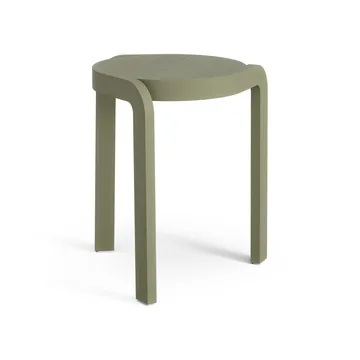 Spin rund krakk H44 cm - Ask-moss green, Ø32x44 cm - Swedese