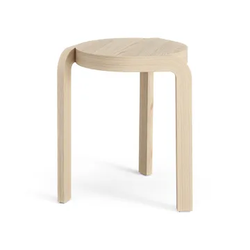 Spin rund krakk H44 cm - Lakkert ask, Ø32x44 cm - Swedese