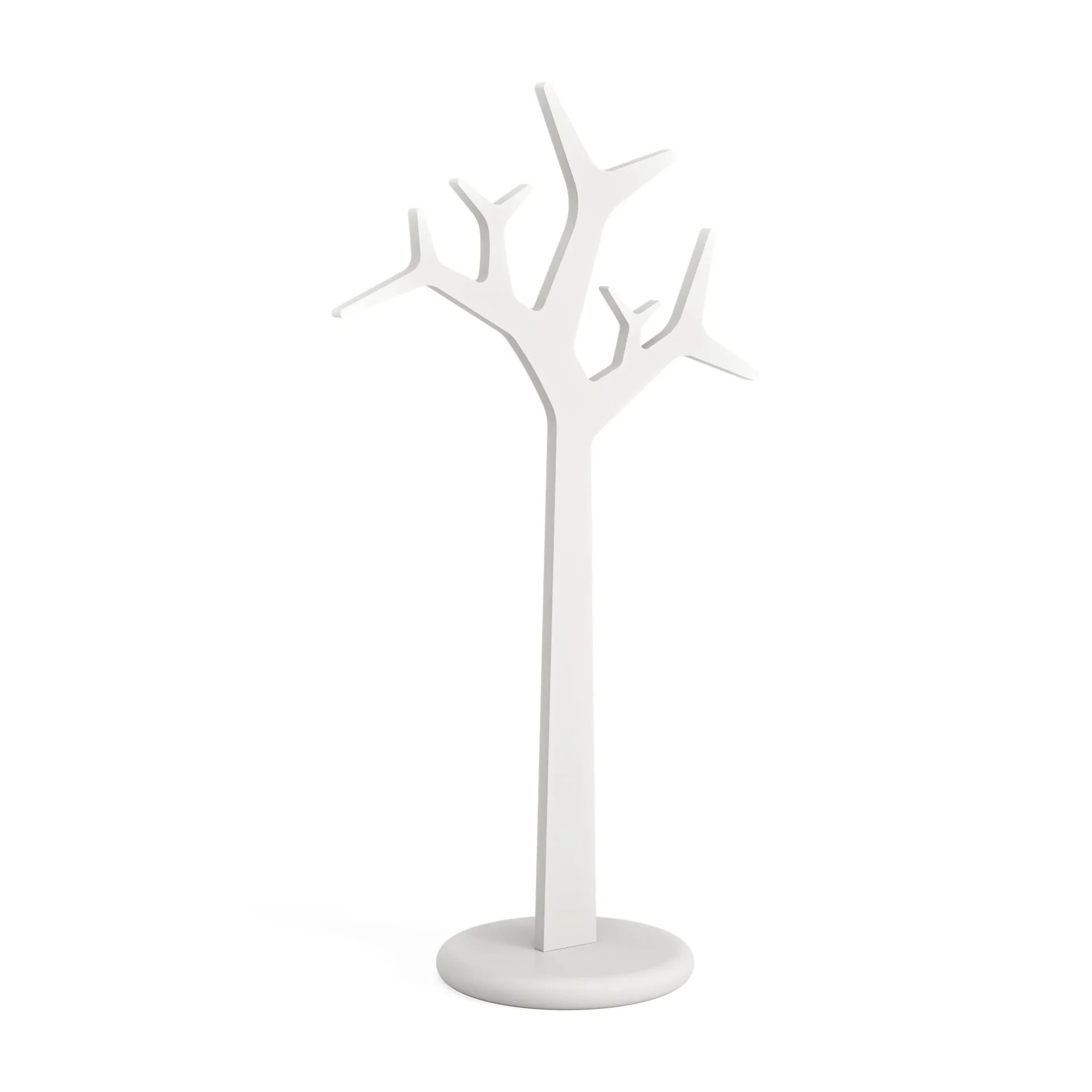 Tree klesstativ gulv 134 cm, Hvit Swedese