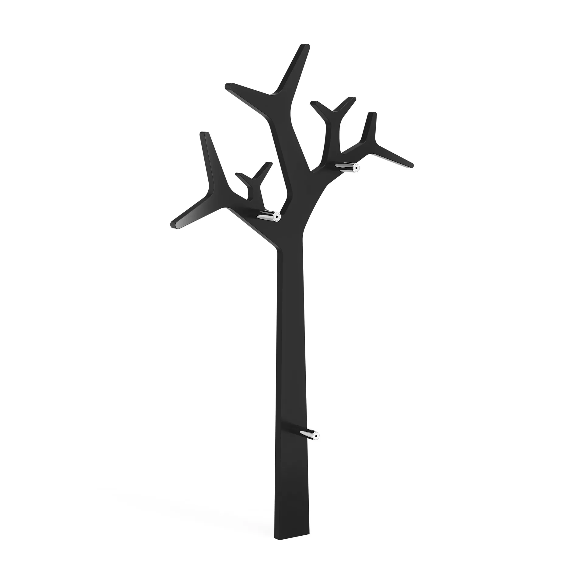 Tree klesstativ vegg 134 cm, Sort Swedese