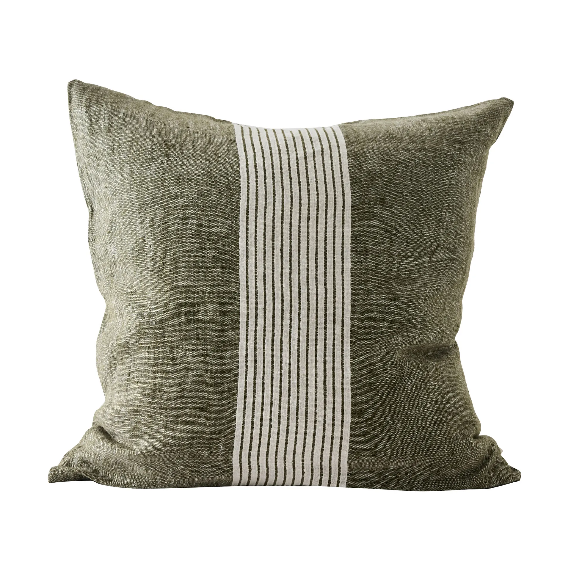 Colette putetrekk, Green stripe, 50x50 cm Tell Me More