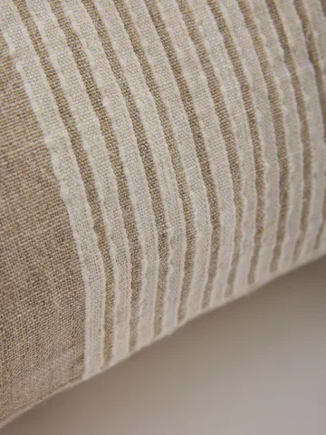 Colette putetrekk - Natural stripe, 50x50 cm - Tell Me More