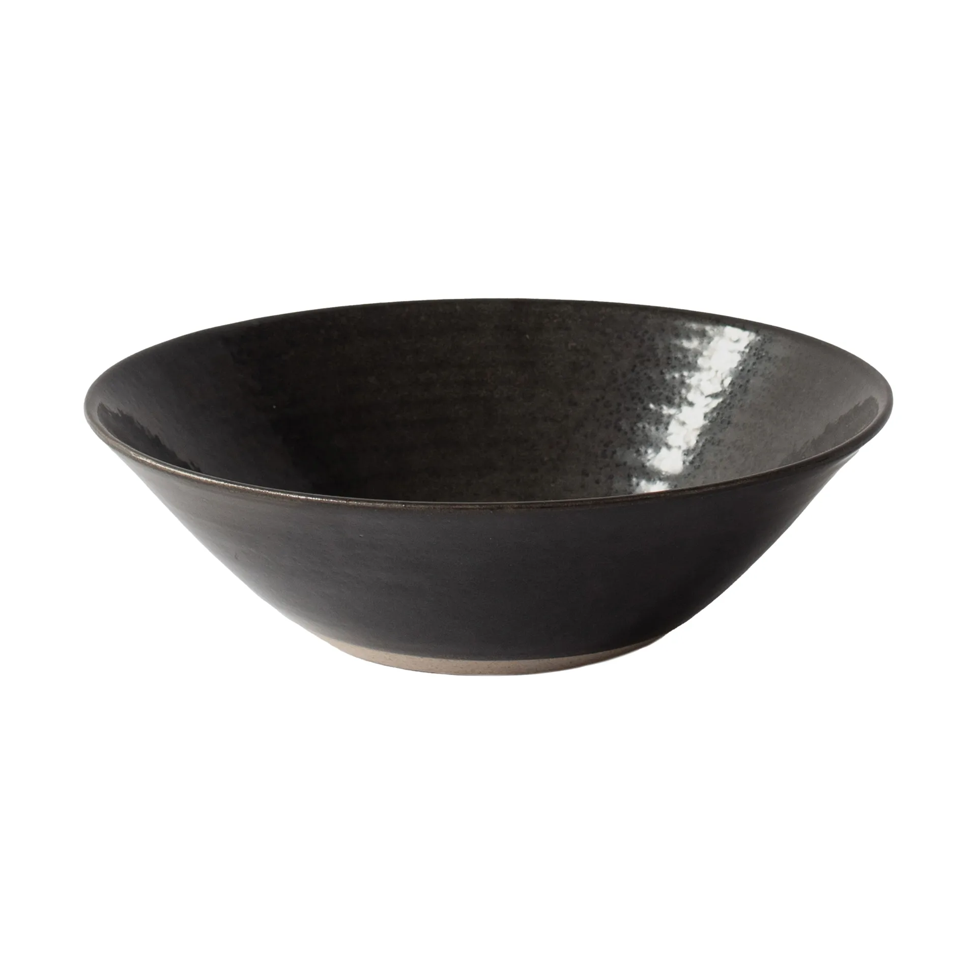Fenix serveringsskål, medium Ø23,5 cm, Brun-svart Tell Me More