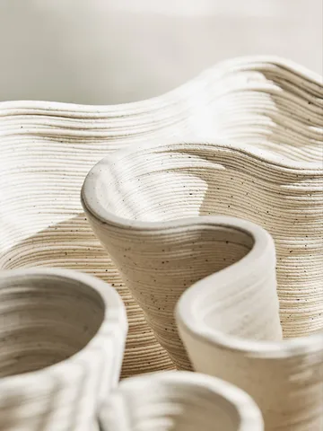 Fiordo vase large - Offwhite - Tell Me More