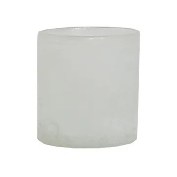 Frost telysglass M - Hvit - Tell Me More