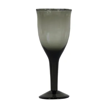 Galette vinglass høyt 25 cl - Smoke (grå) - Tell Me More