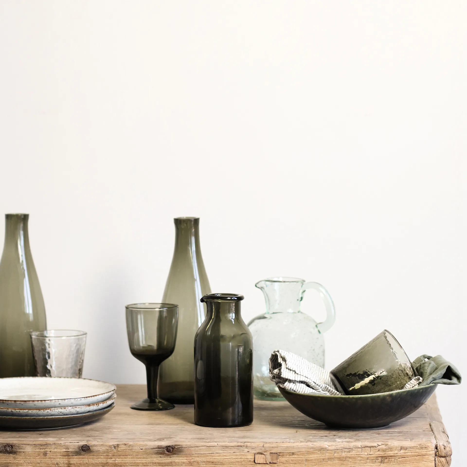 Galette vinglass lavt 25 cl, Smoke (grå) Tell Me More