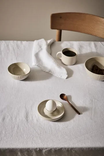 Granada eggeglass Ø12 cm - Cremevit-beige - Tell Me More