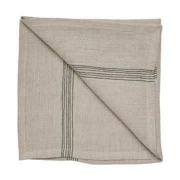Livia linserviett 45x45 cm - Beige - Tell Me More