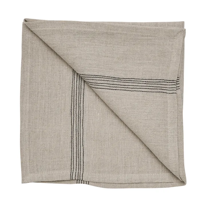 Livia linserviett 45x45 cm - Beige - Tell Me More