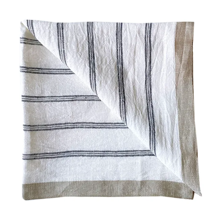 Maya linserviett 50x50 cm - Navy Stripe - Tell Me More
