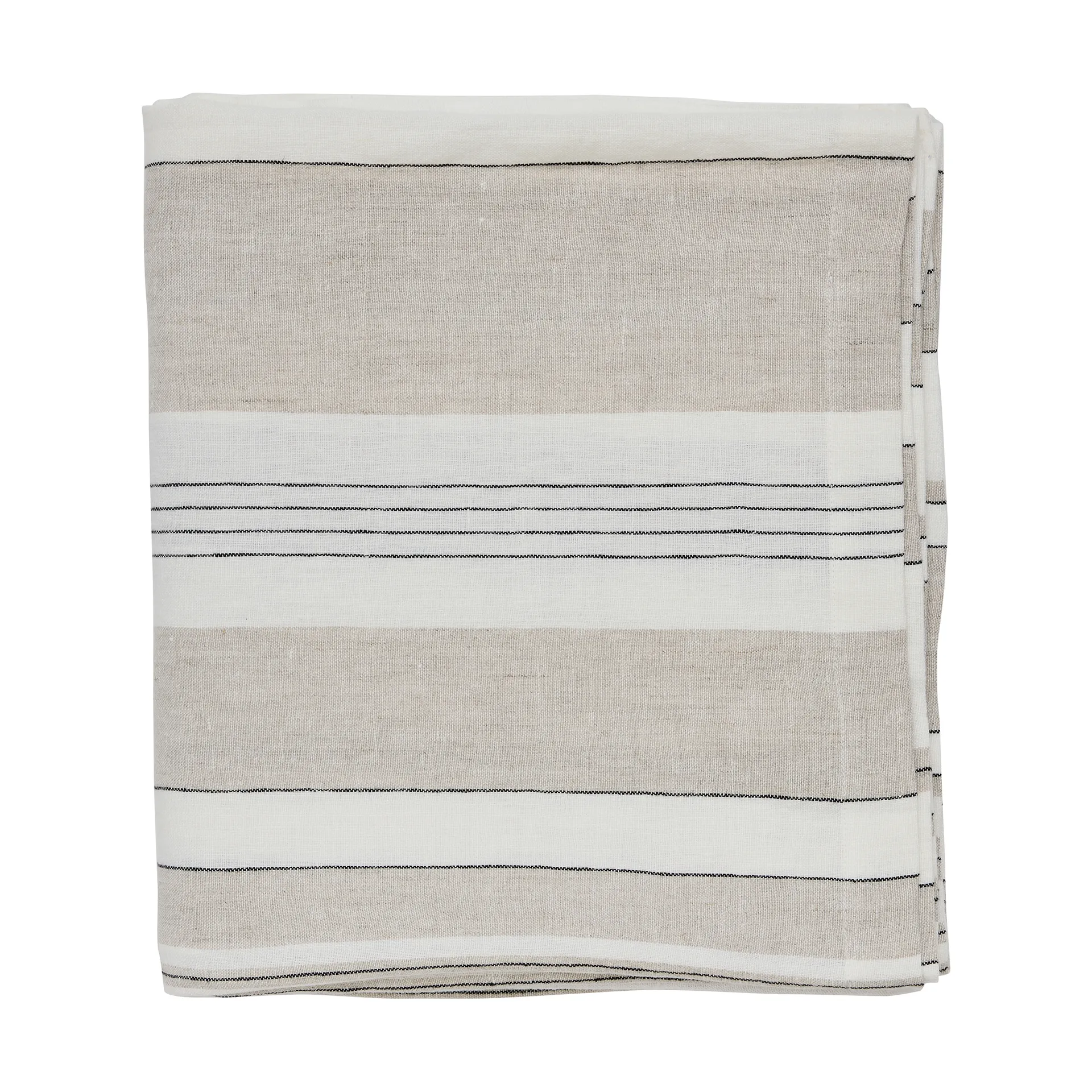 Noah bordduk, Beige stripe, 145x270 cm Tell Me More