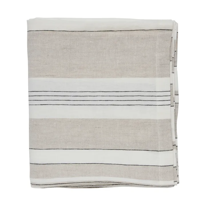 Noah bordduk - Beige stripe, 145x330 cm - Tell Me More
