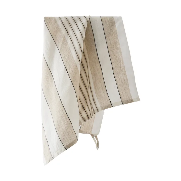 Noah kjøkkenhåndkle 50x70 cm - Beige stripe - Tell Me More