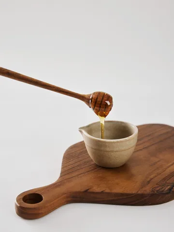 Teak honningskje - Brun - Tell Me More