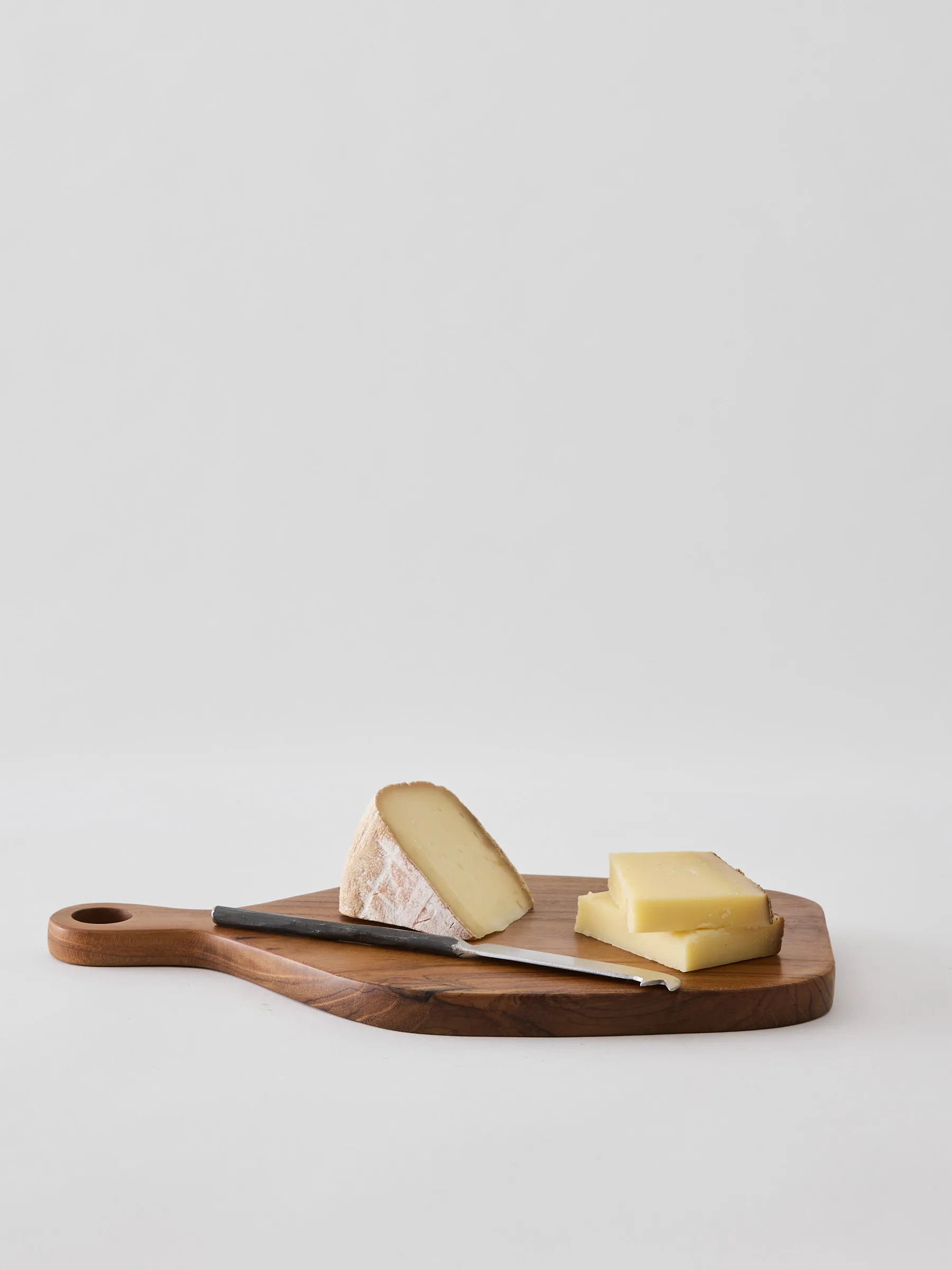 Teak serveringsbrett, 17,5x30 cm Tell Me More