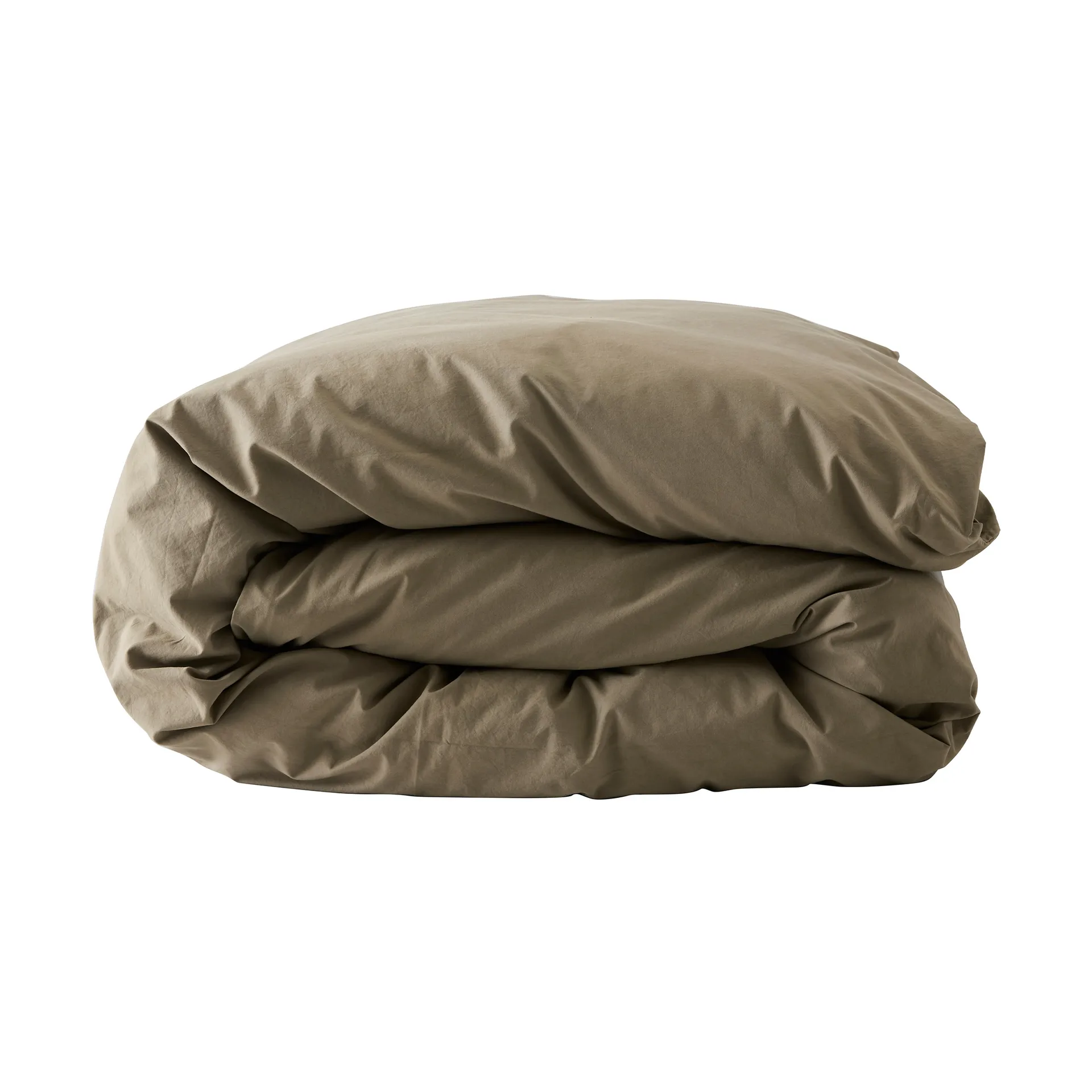 Tell Me More dynetrekk bomull, Olive, 220x220 cm Tell Me More