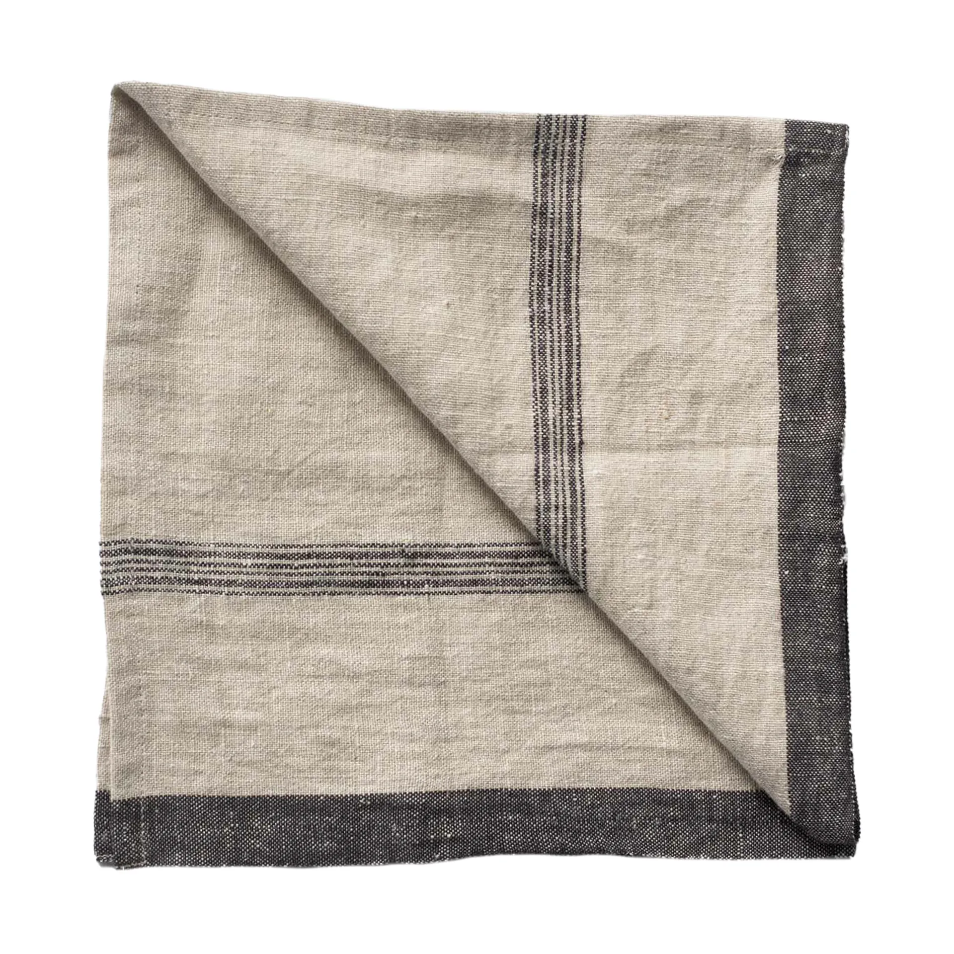 Thea serviett 50x50 cm, Denim Stripe Tell Me More