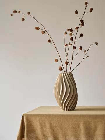 Vento vase - Sand, large 41 cm - Tell Me More