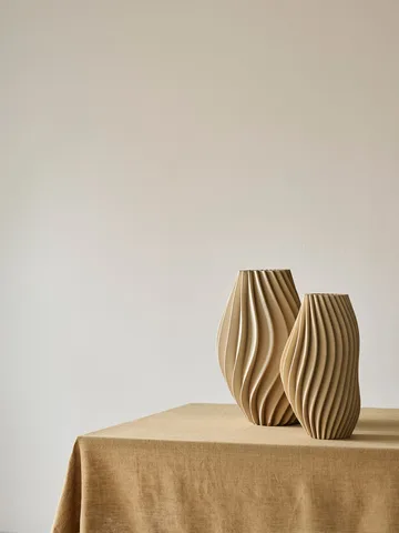 Vento vase - Sand, large 41 cm - Tell Me More