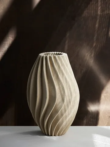 Vento vase - Sand, liten 32 cm - Tell Me More