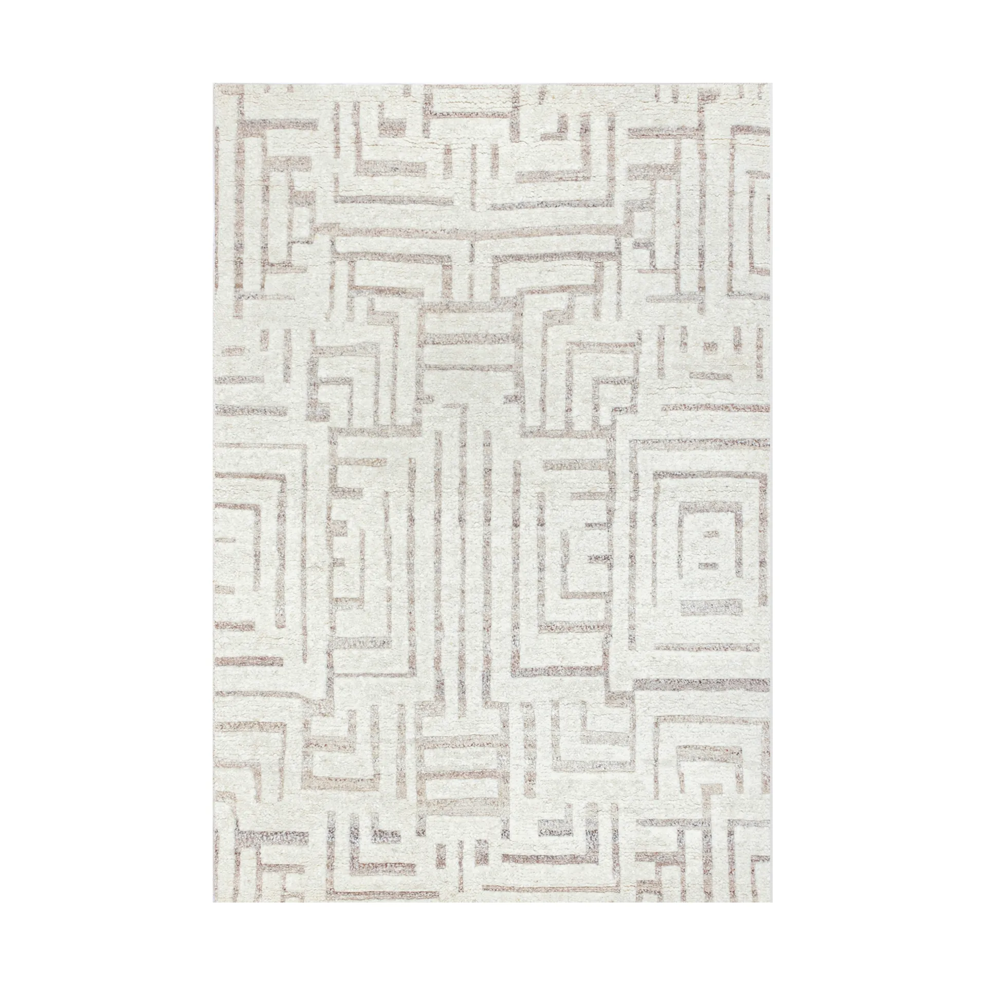 Viby ullteppe, Ivory-brown, 200x300 cm Tell Me More