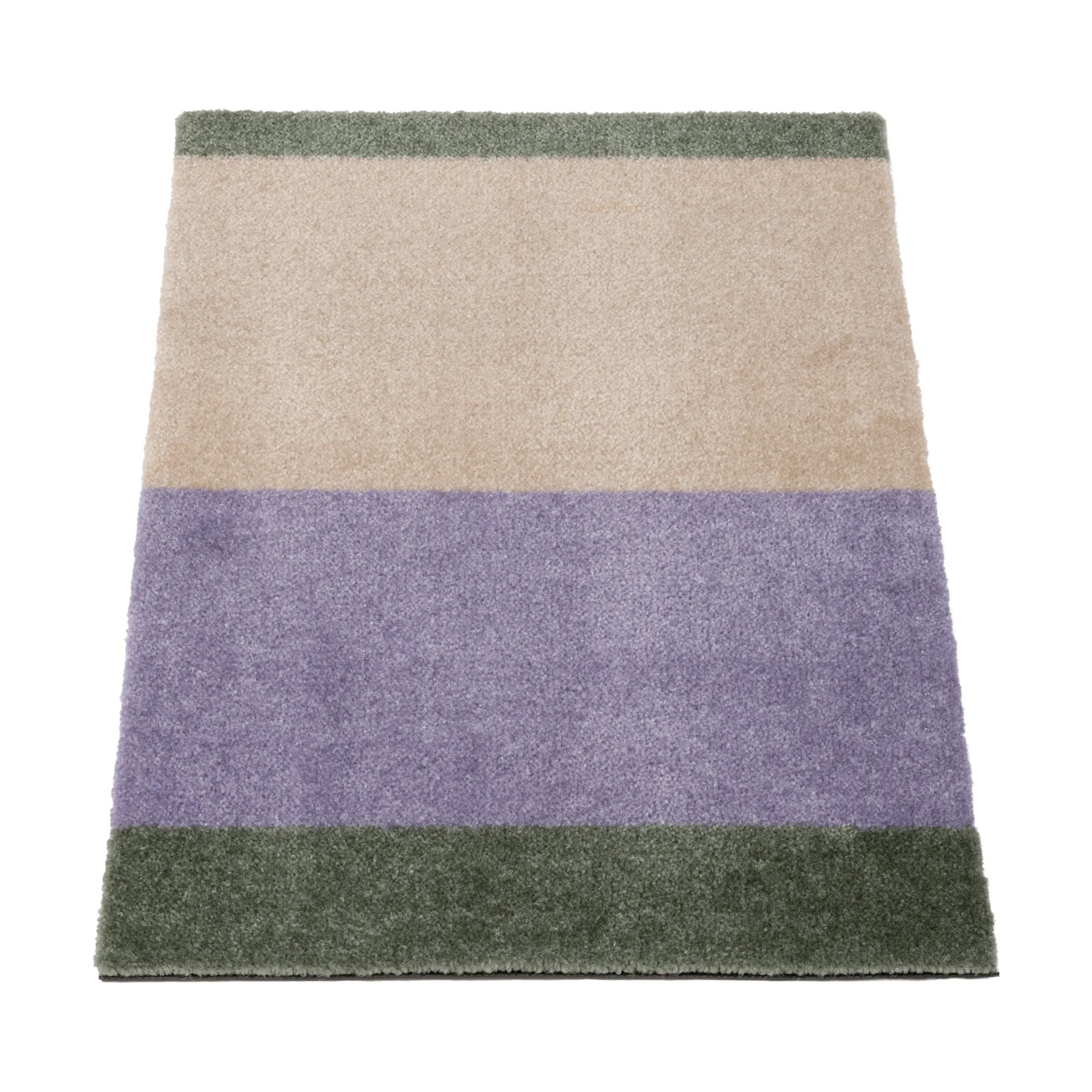 Stripes dørmatte horisontal, Lilac-ivory-green, 40x60 cm tica copenhagen