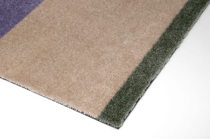 Stripes dørmatte horisontal, Lilac-ivory-green, 60x90 cm tica copenhagen