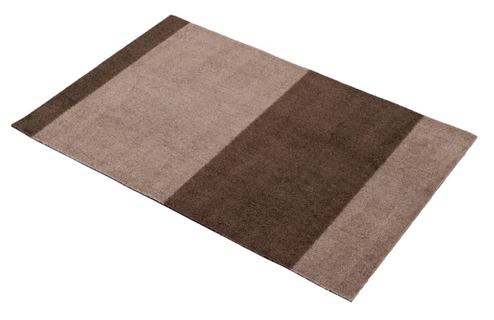 Stripes dørmatte horisontal, Sand-brown, 60 x 90 cm tica copenhagen