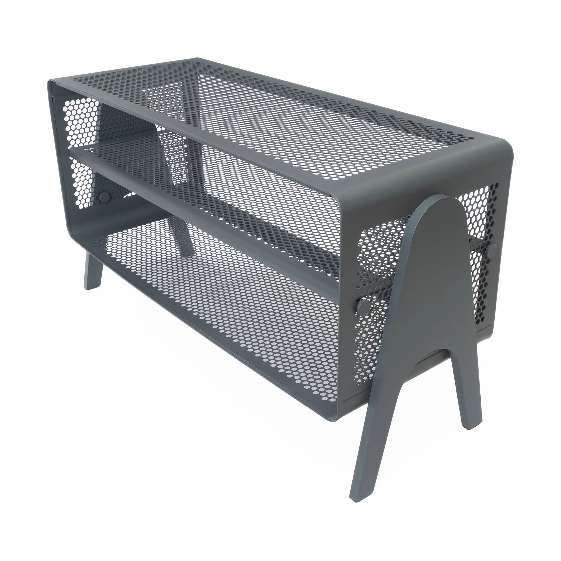 Tica Rack Floor big hylle, Steelgrey tica copenhagen