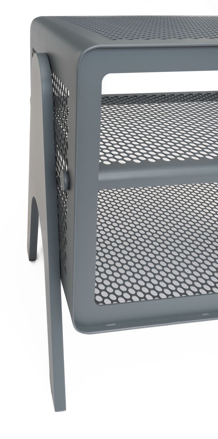 Tica Rack Floor small hylle, Steelgrey tica copenhagen