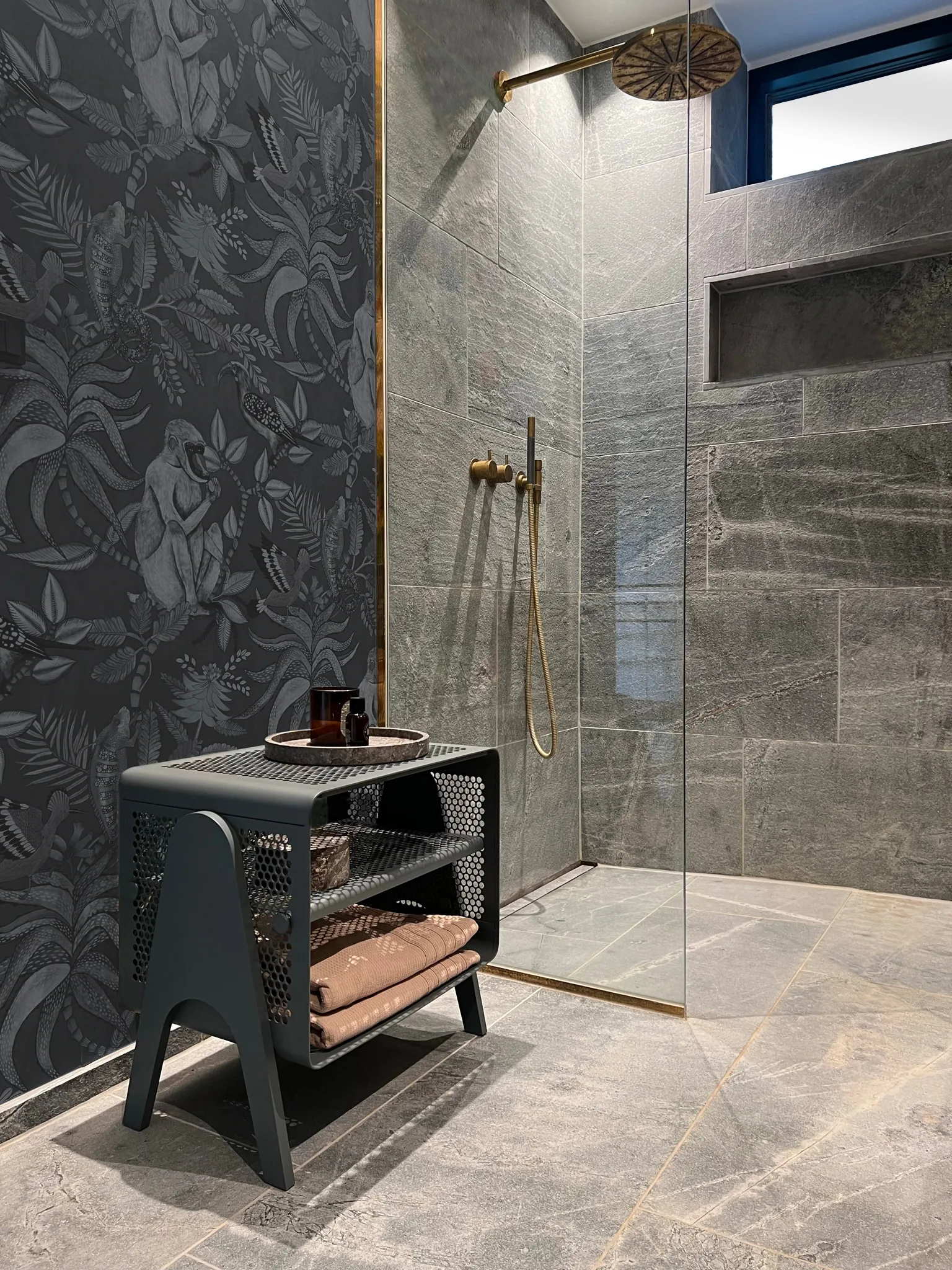 Tica Rack Floor small hylle, Steelgrey tica copenhagen