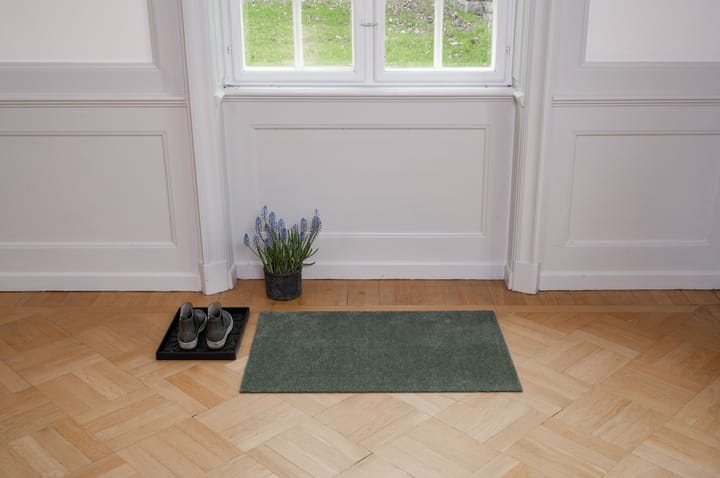 Unicolor dørmatte, Dusty green, 60 x 90 cm tica copenhagen