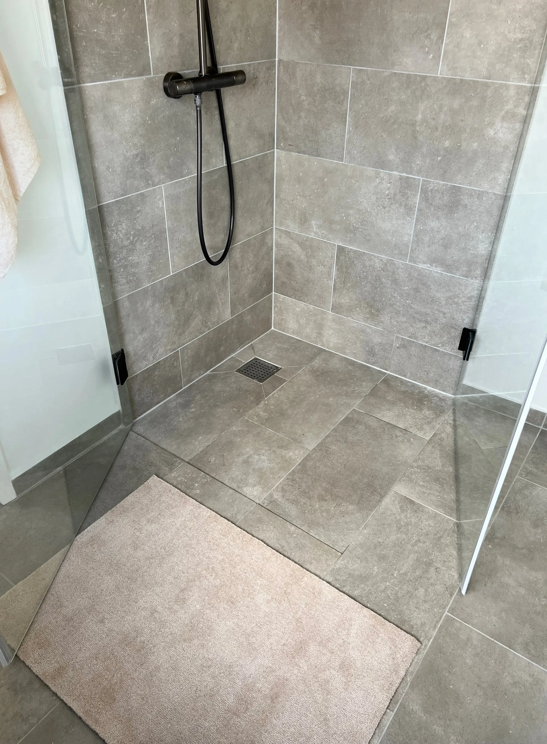 Unicolor dørmatte, Ivory, 60 tica copenhagen