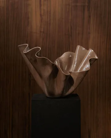 Amnell skulptur - Brown, 39x25 cm - Tinted