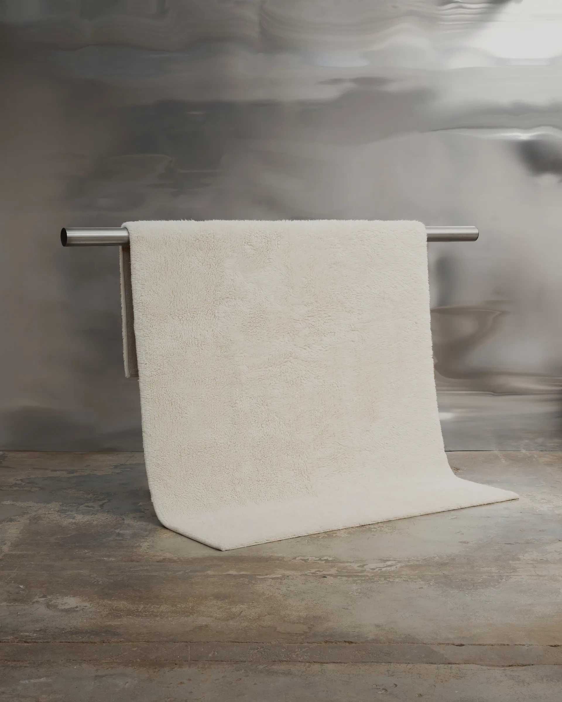 Bergius ullteppe 200x300 cm, Offwhite Tinted