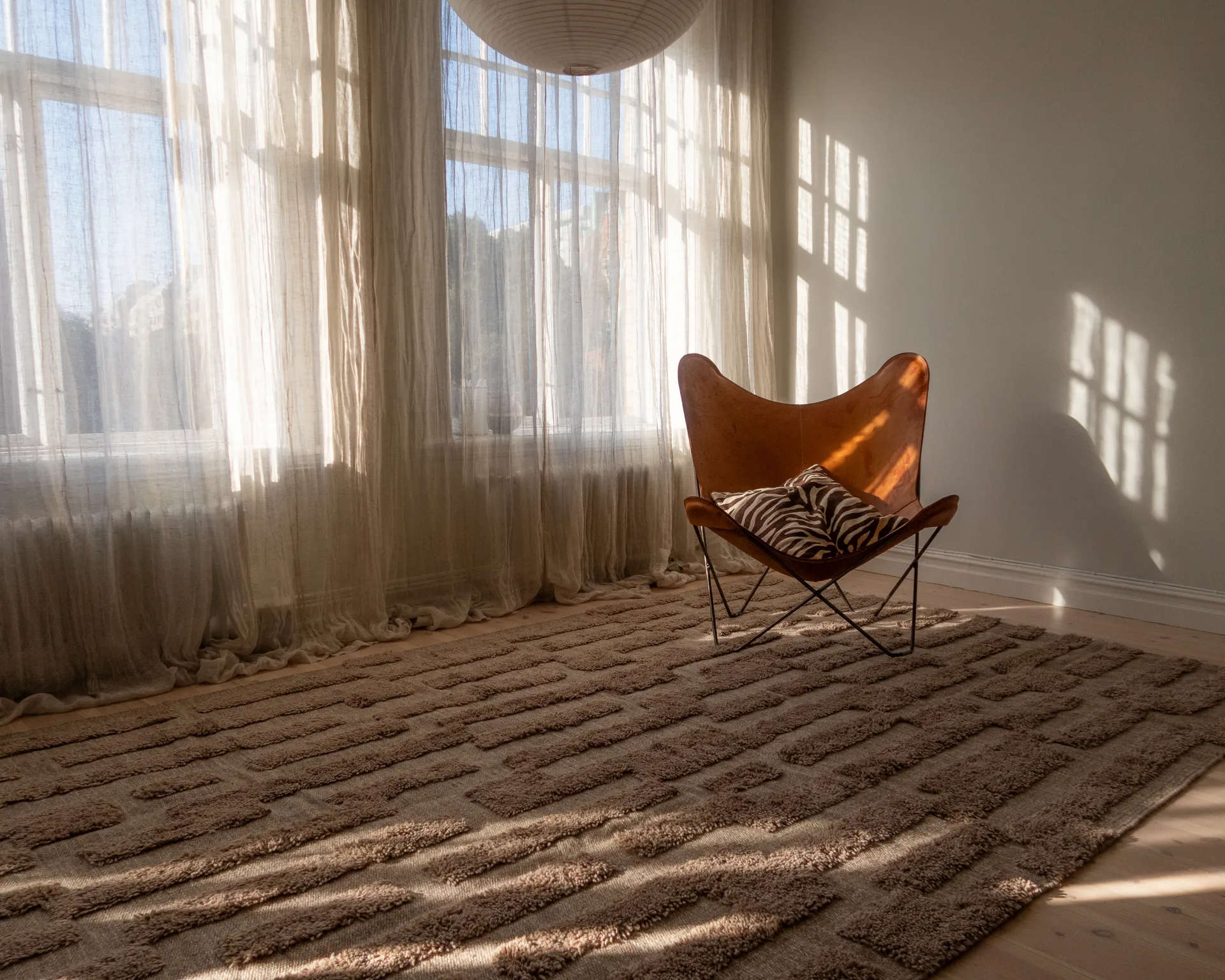 Bielke ullteppe 300x400 cm, Dark beige Tinted