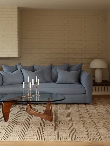 Cornell sofa - Cotton blue - Tinted