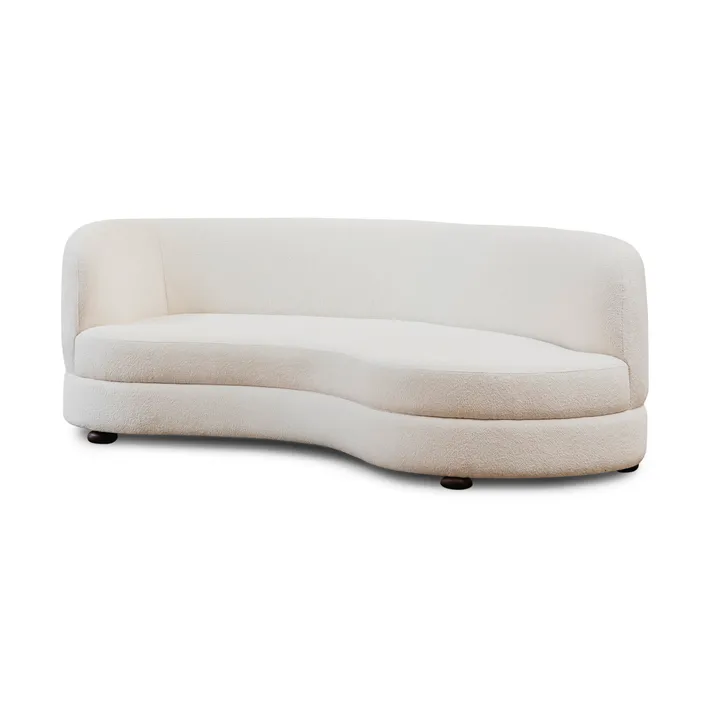Delon sofa - Bouclé off-white - Tinted