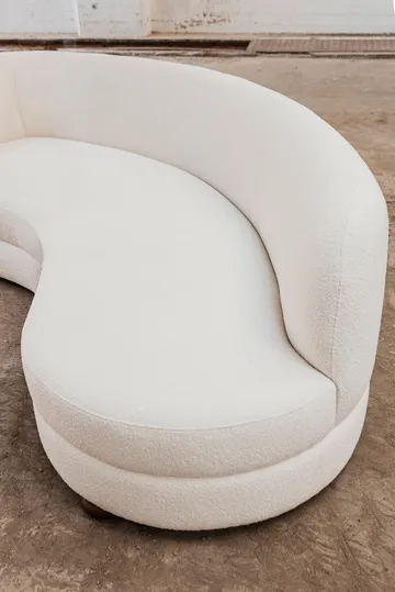 Delon sofa - Bouclé off-white - Tinted