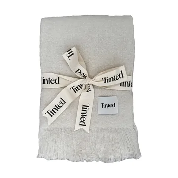 Fingal ullpledd - Solid off white-natural, 130×170 cm - Tinted