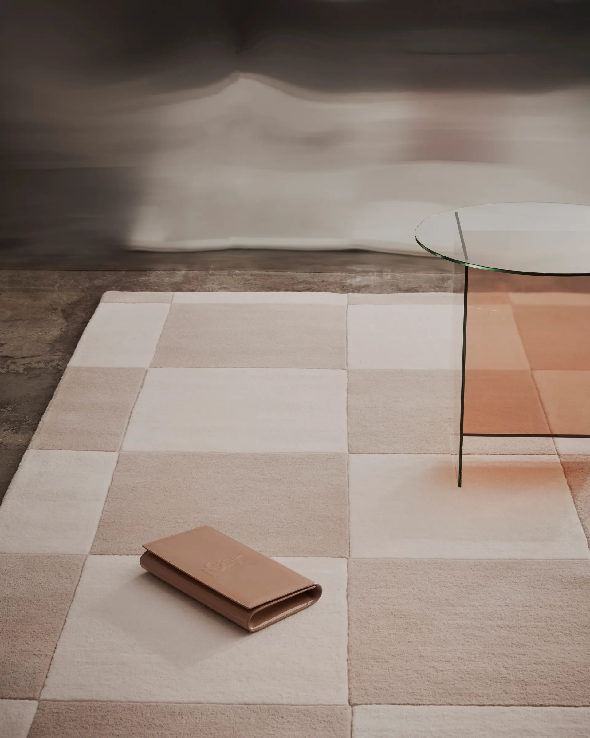 Hafstrom ullteppe 250x350 cm, Beige-white Tinted