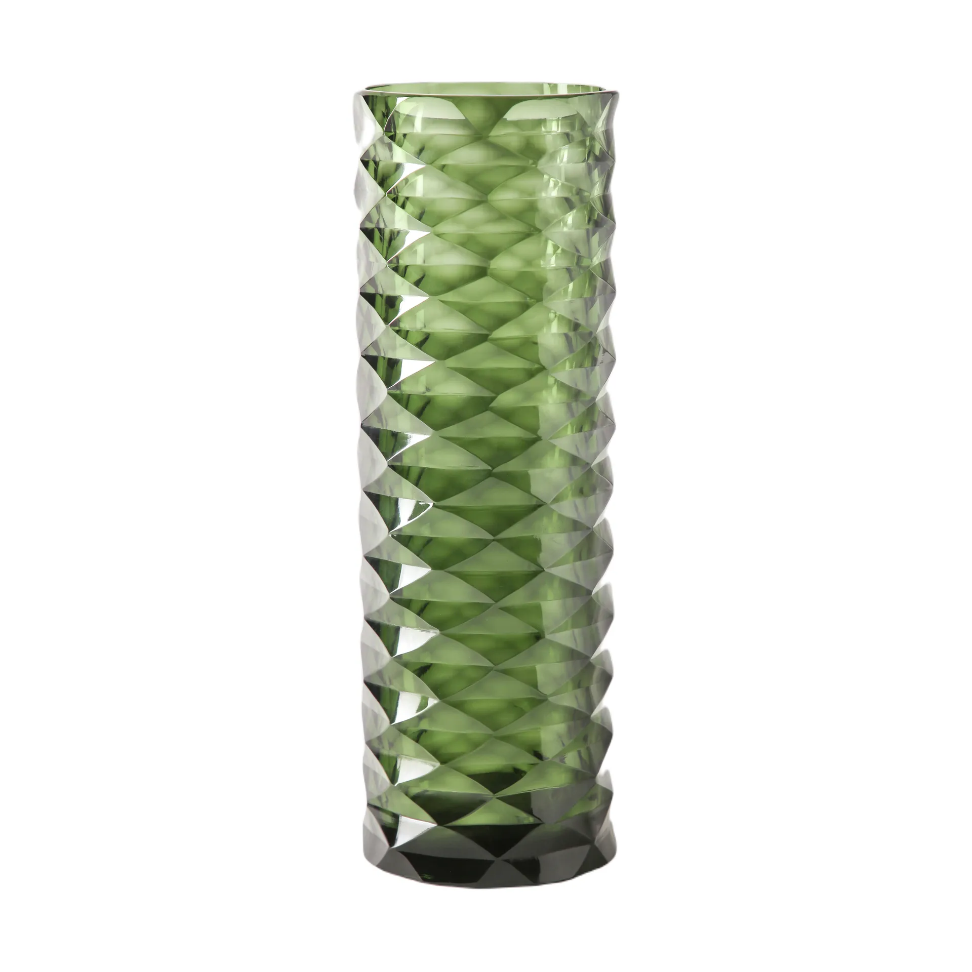 Hoijer vase Ø10x29 cm, Green Tinted