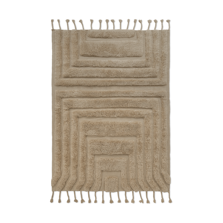 Kask ullteppe 170x240 cm - Beige - Tinted